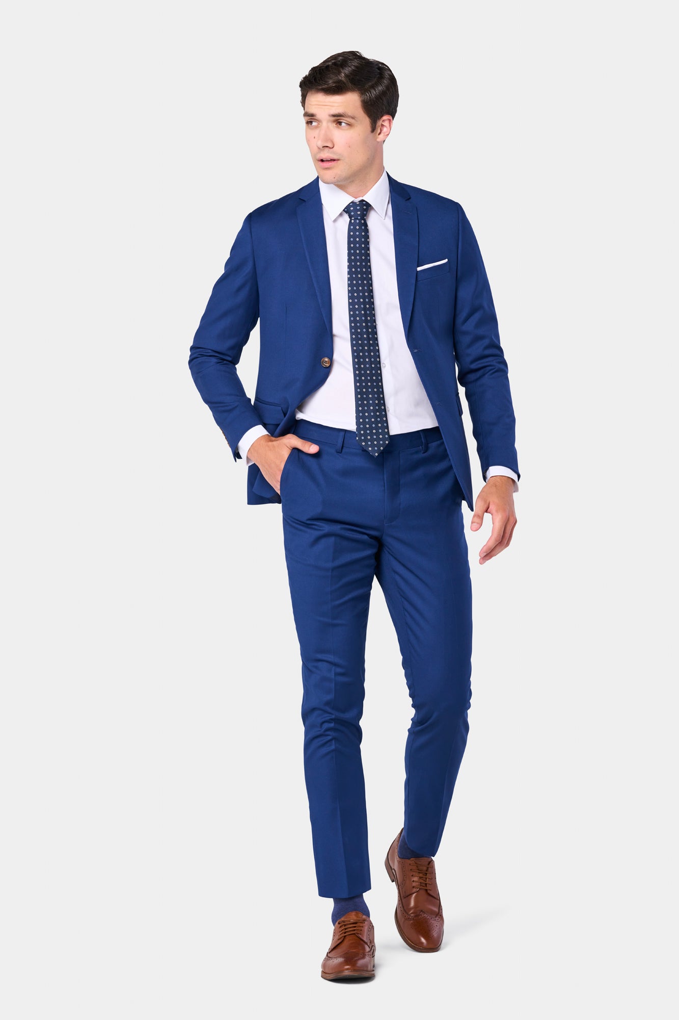 blue dress suit men's Italian Sky Blue Linen Suit