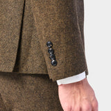Vintage Brown Tweed 3 Piece Suit