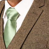 Vintage Brown Tweed 3 Piece Suit