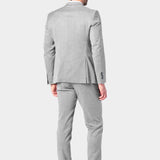 Gray Sharkskin 2 Button Suit