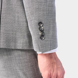 Gray Sharkskin 2 Button Suit