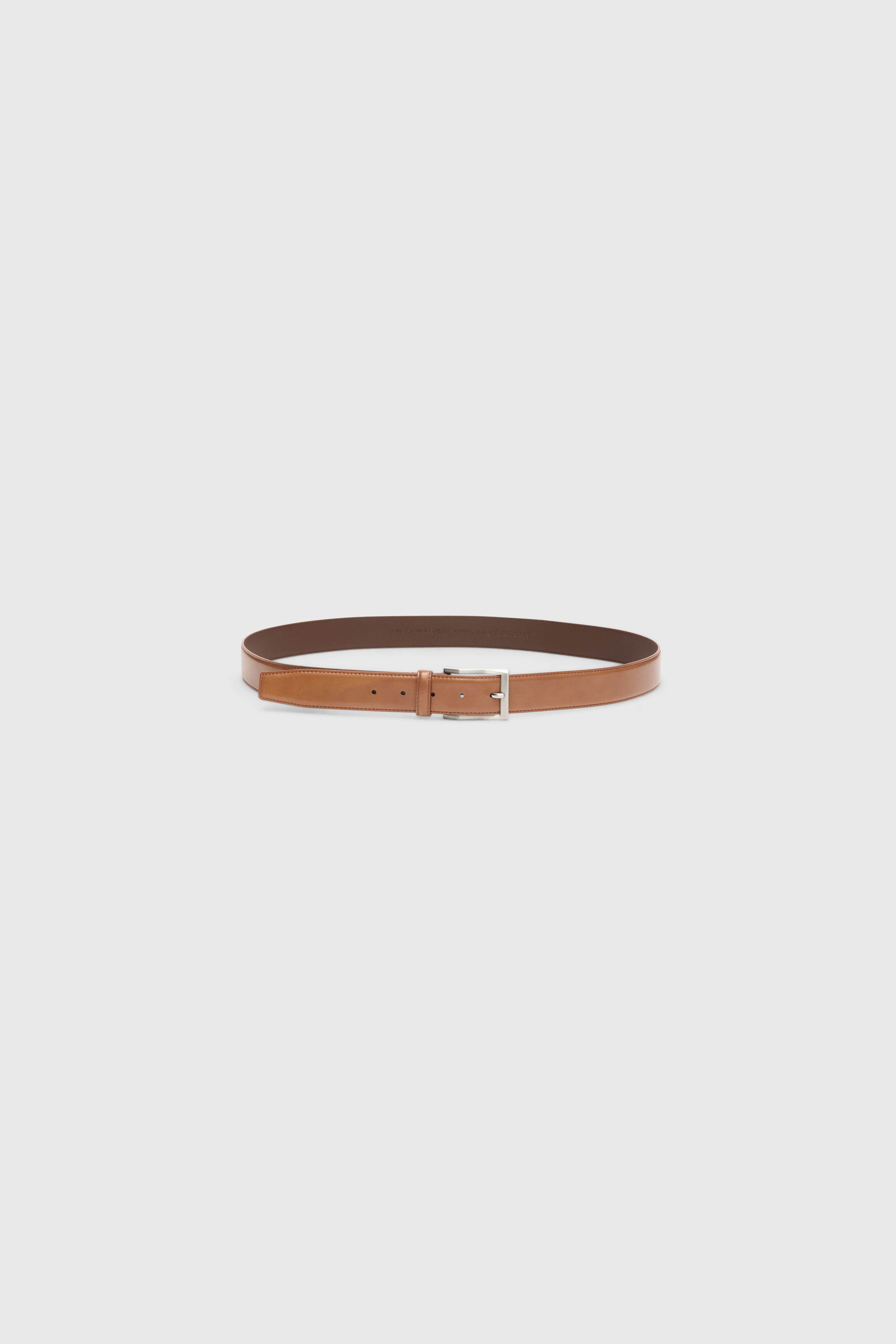 Tan Leather Dress Belt Tan Leather Dress Belt
