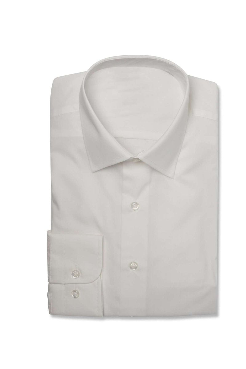 mens ivory shirt and tie