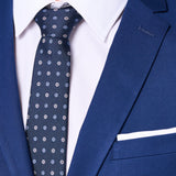 Medium Blue 2 Button Suit