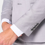 Silver Gray 2 Button Suit