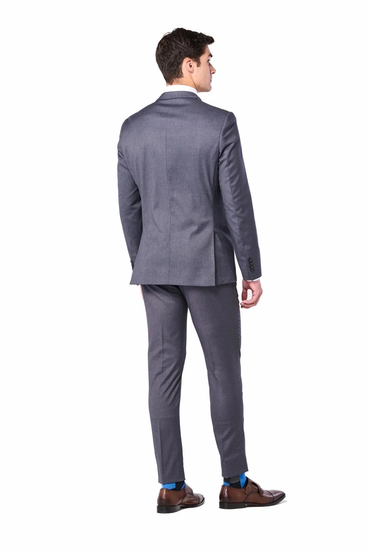 Medium Gray 2 Button Suit