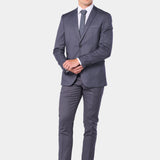 Medium Gray 2 Button Suit