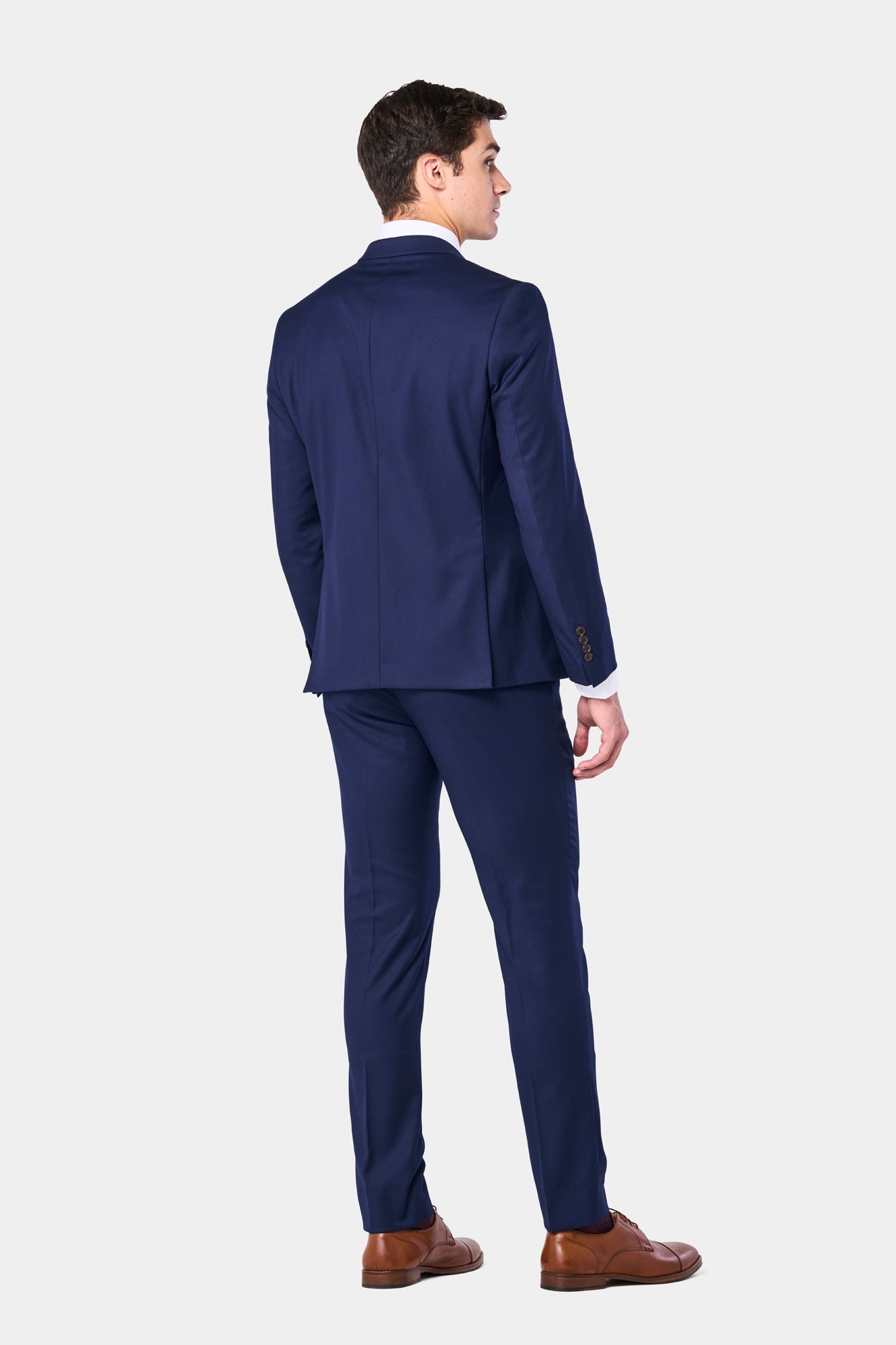 Modern Navy Blue 2 Button Suit, 48 / 40 Modern Navy Blue 2 Button Suit, 48 / 40