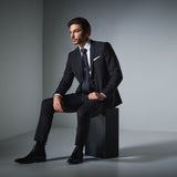 Classic Black 2 Button Suit