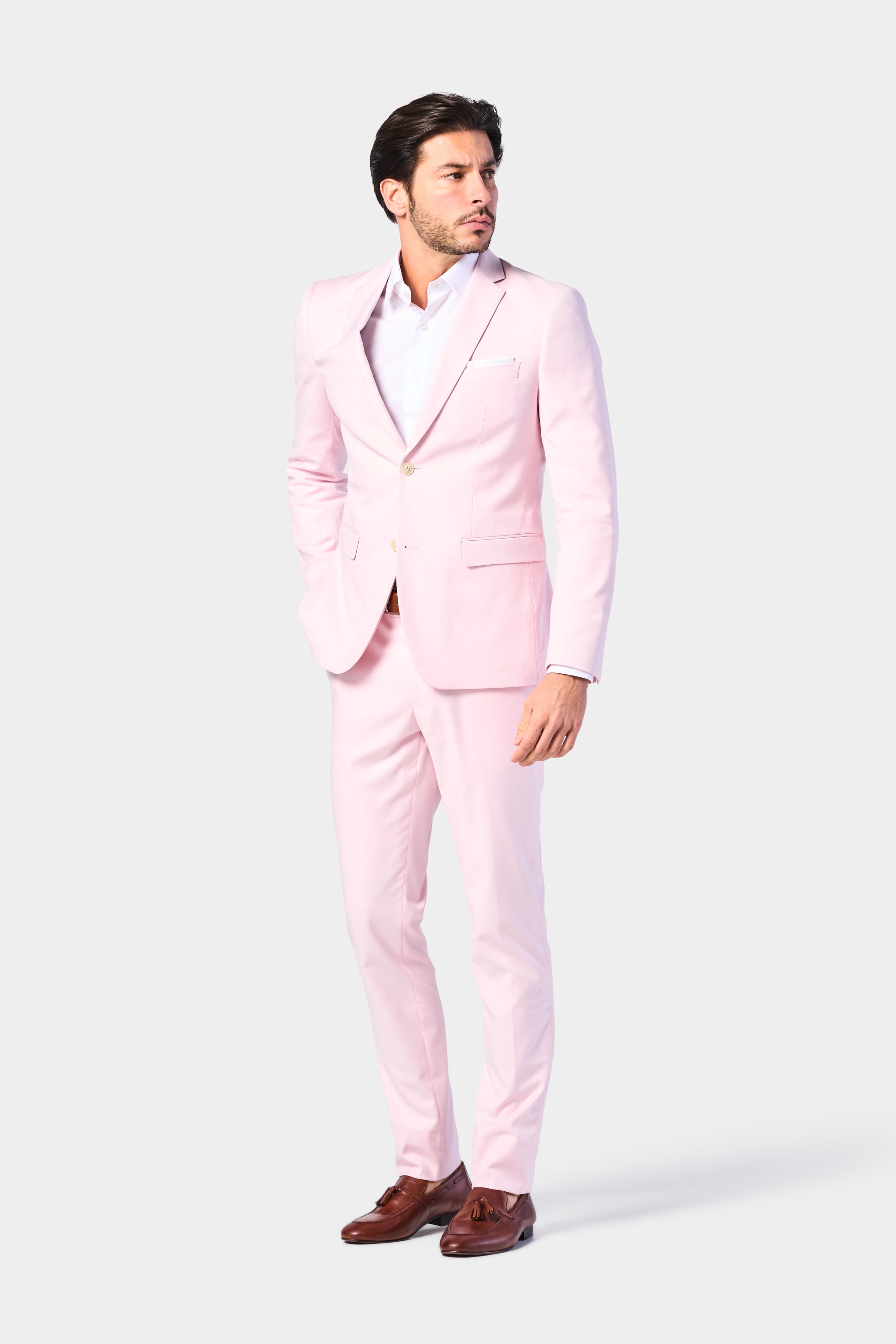 Blush Pink 2 Button Suit