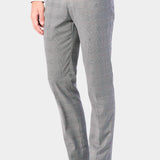 Gray and Rust Glenn Plaid 3 Piece Suit
