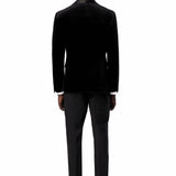 Black Velvet Shawl Lapel Tuxedo