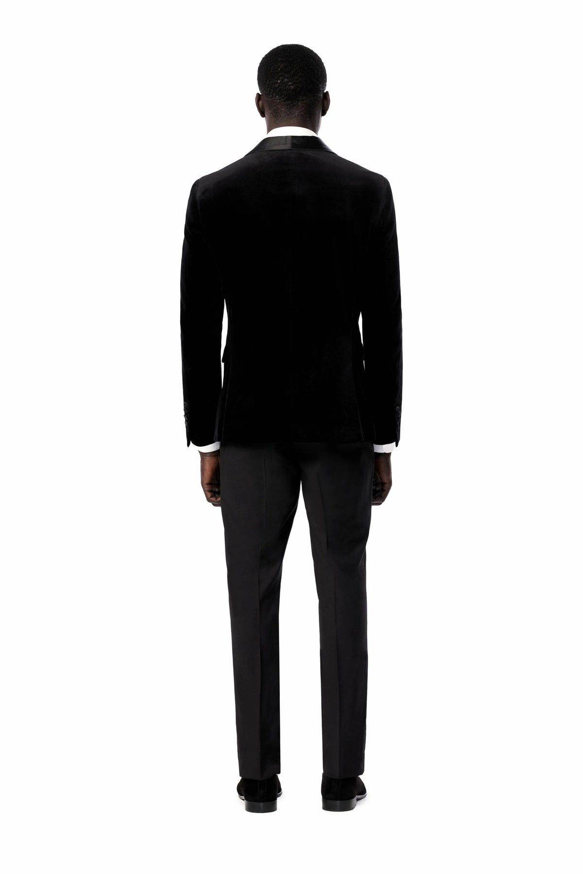 Black Velvet Shawl Lapel Tuxedo