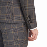 Brown and Tan Plaid