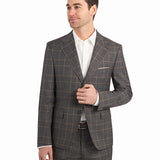 Brown and Tan Plaid