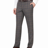 Brown and Tan Plaid
