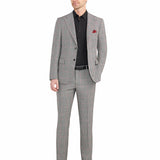 Grey and Red Glenn Plaid