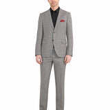 Grey and Red Glenn Plaid