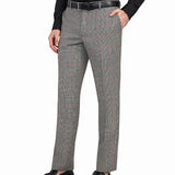 Grey and Red Glenn Plaid