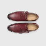 Bordeaux Monk Strap