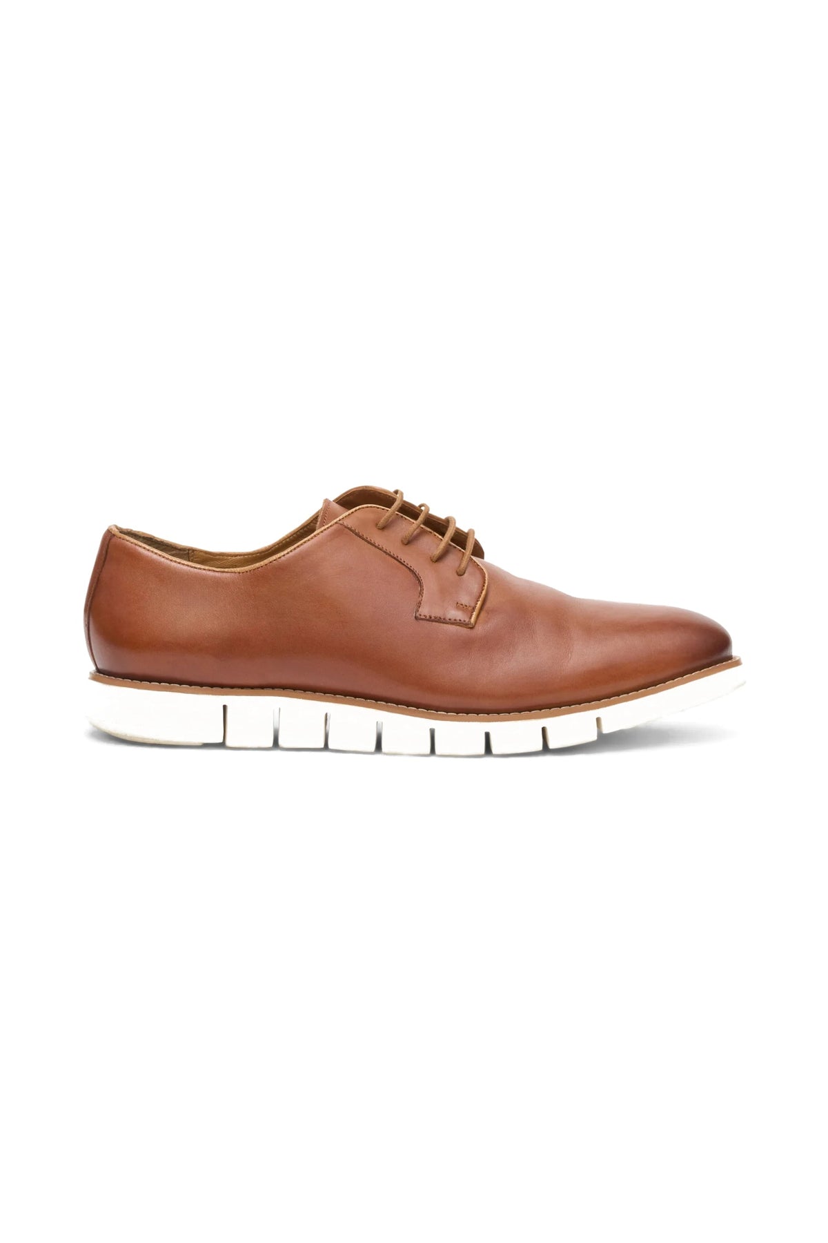 Urban Luxe Derby - Zero Leather Lace Up Tan