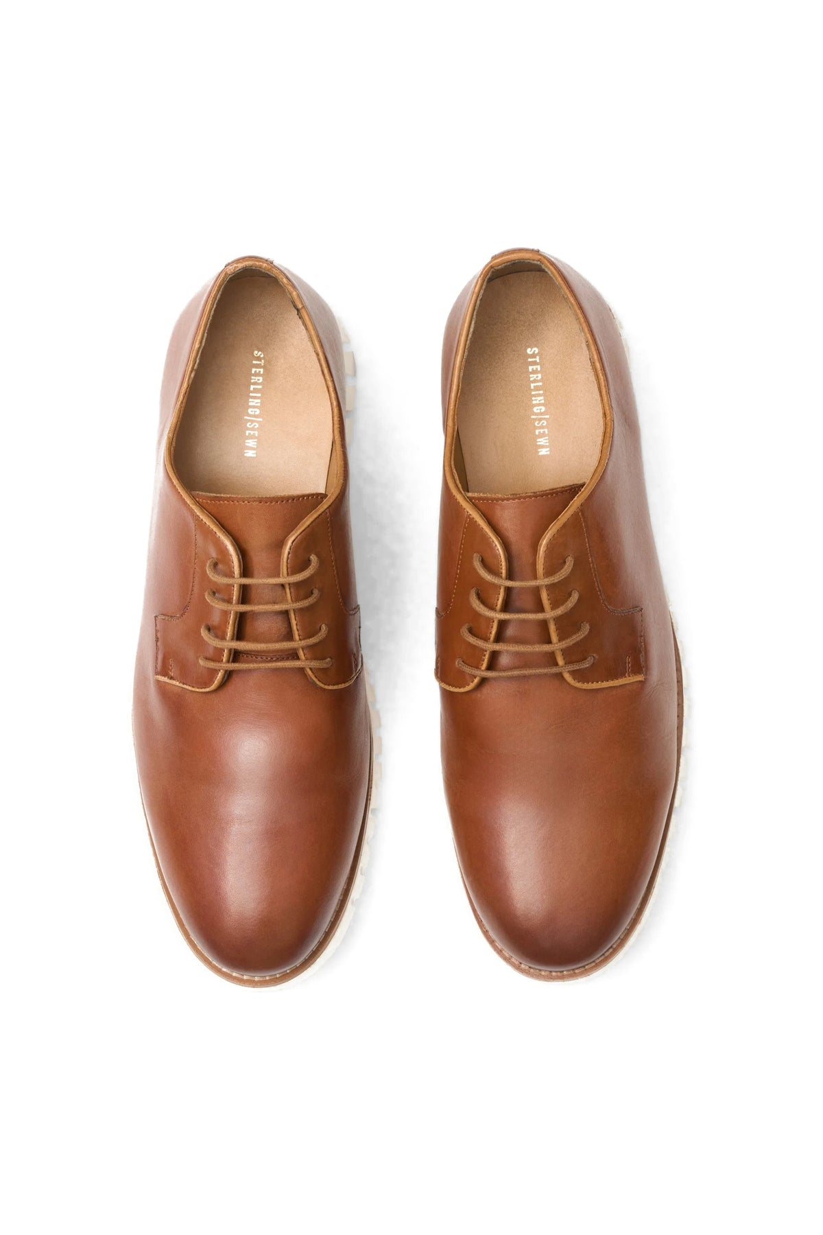 Urban Luxe Derby - Zero Leather Lace Up Tan