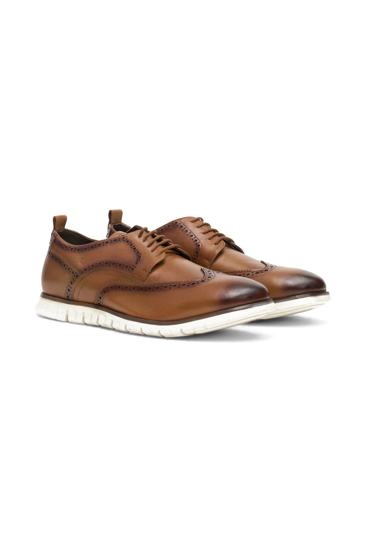 Tan Luxe Wing Tip