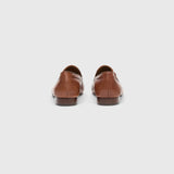 Tan Leather Tassle Loafer