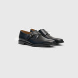 Black Monk Strap Shoes
