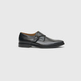Black Monk Strap Shoes