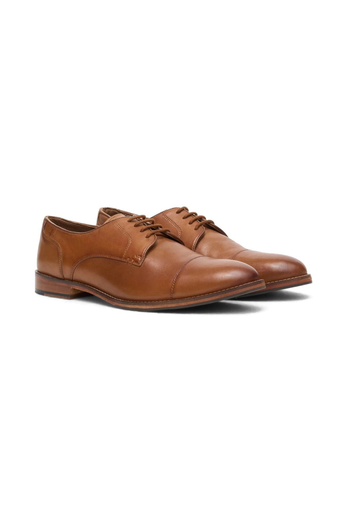 British Tan Captoe Shoes