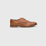 British Tan Captoe Shoes