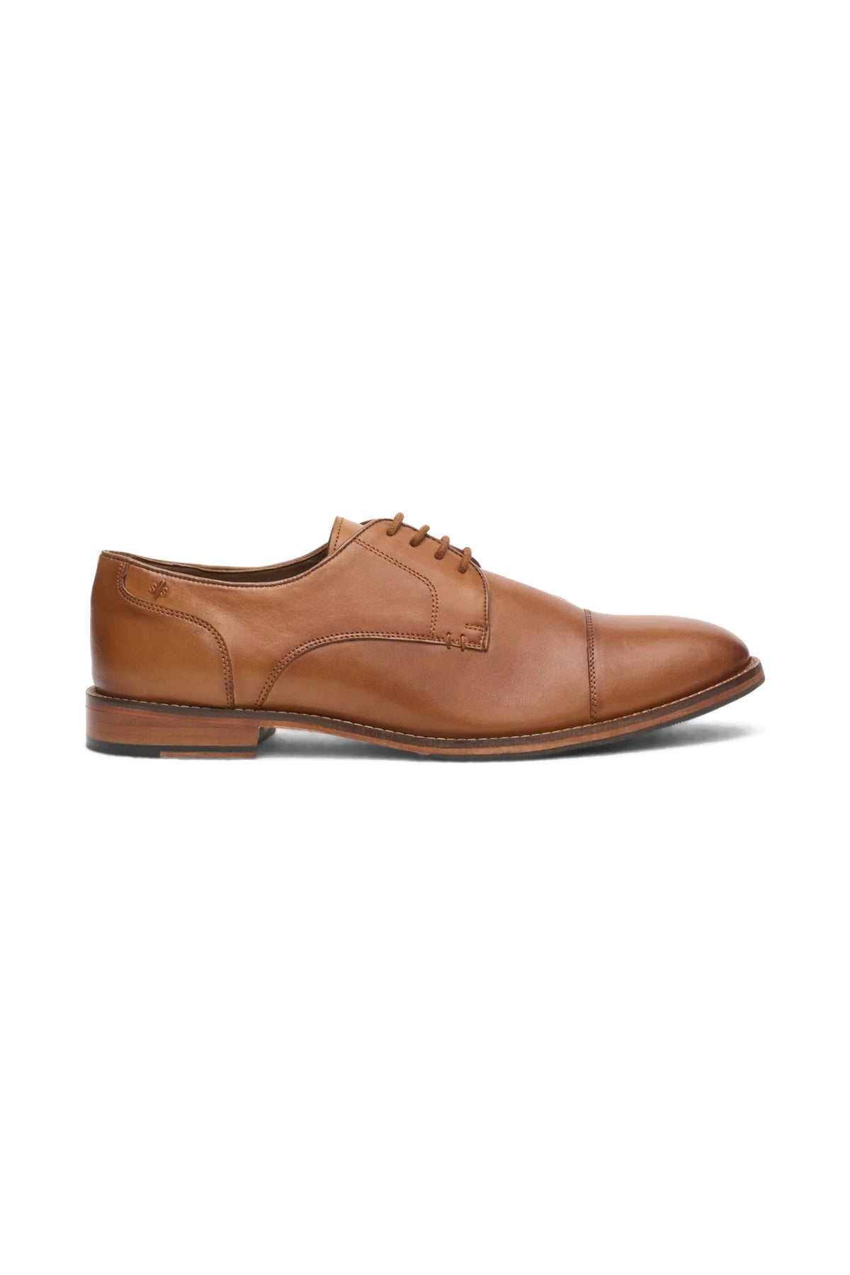 British Tan Captoe Shoes