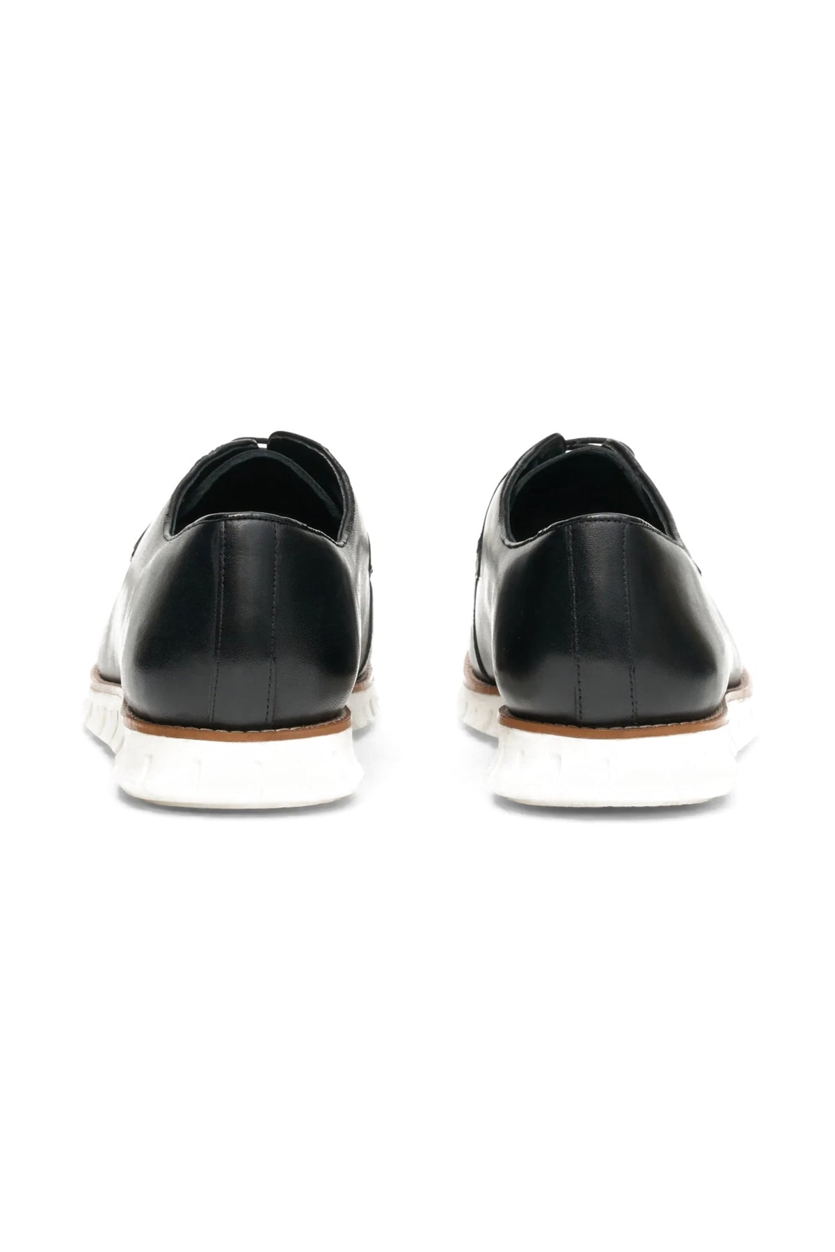 Urban Luxe Derby - Zero Leather Lace Up Black