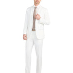 Bone White 2 Button Suit - view 2