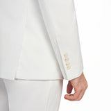 Bone White 2 Button Suit - view 5