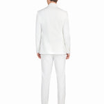 Bone White 2 Button Suit - view 6