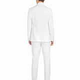 Bone White 2 Button Suit - view 6
