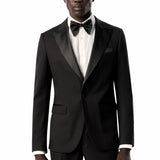 Classic Black Notch Lapel 2 Button Tuxedo