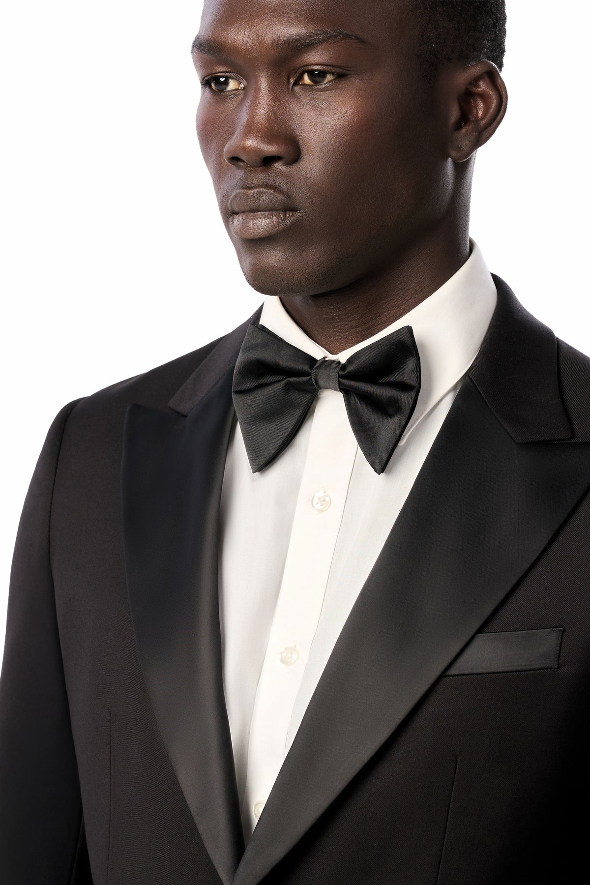 Classic Black Notch Lapel 2 Button Tuxedo