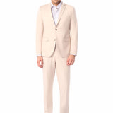 Tan 2 Button Suit