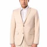 Tan 2 Button Suit