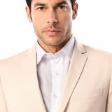 Tan 2 Button Suit
