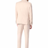 Tan 2 Button Suit