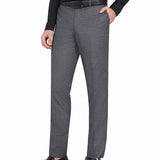 Grey Melange Jersey Knit Suit - view 7