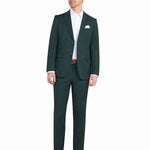 Hunter Green 2 Button Suit - view 3