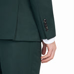 Hunter Green 2 Button Suit - view 6