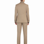 Khaki Tan 2 Button Suit - view 3