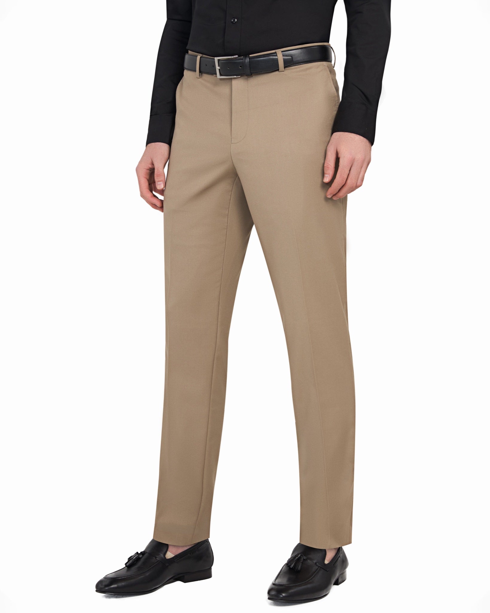 Khaki Tan 2 Button Suit - view 7