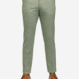 Light Green Tweed 3 Piece Suit